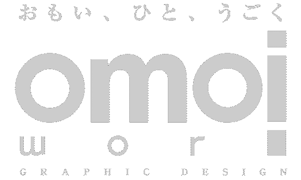 おもい、ひと、うごく　omoi.work　GRAPHIC DESIGN